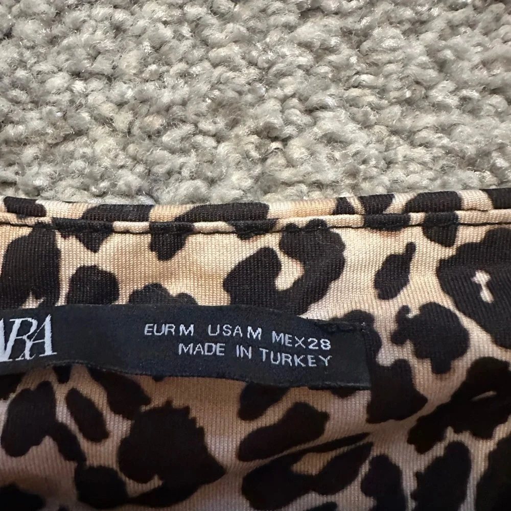 Zara Green, Leopard, and Tan Bodysuits - Picture 6 of 6